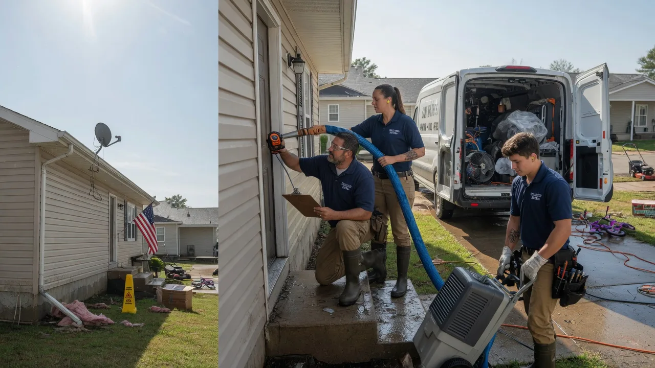 Ceiling Water Damage Restoration in Eustis, ME near me